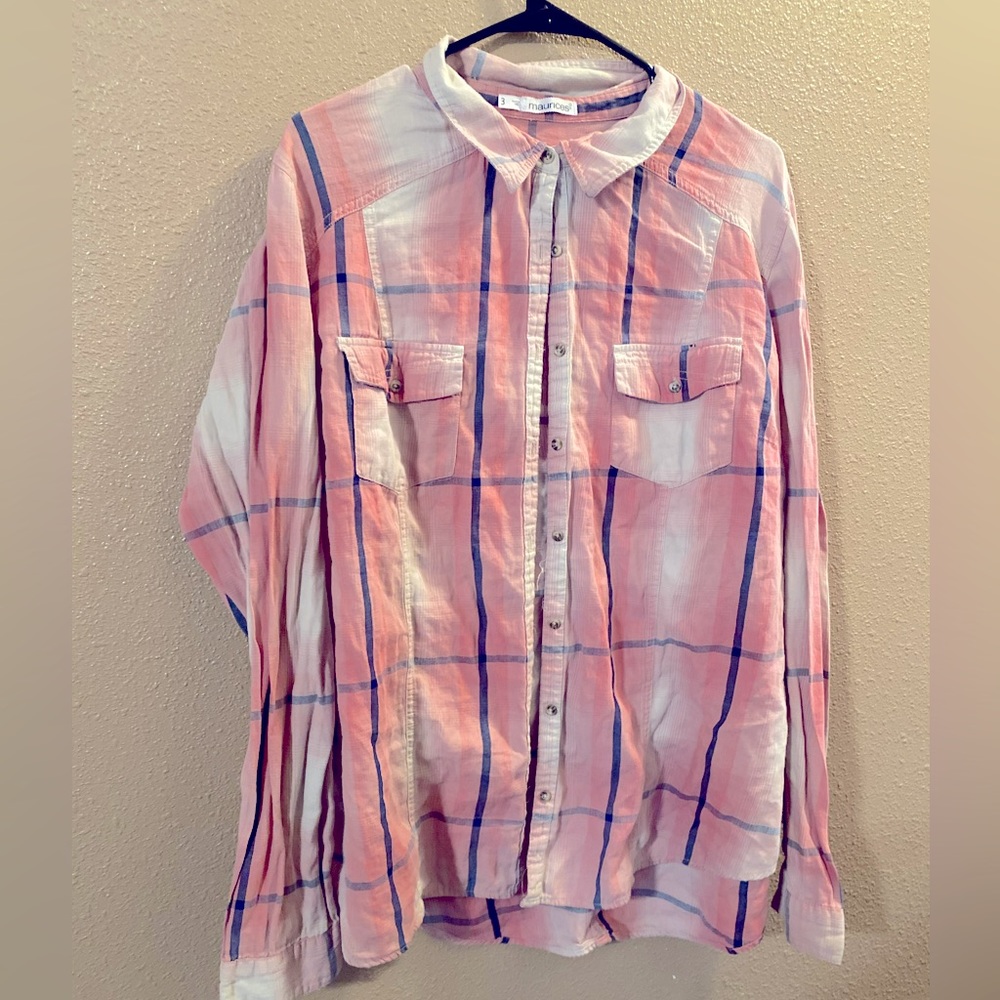 Cotton plaid flannel